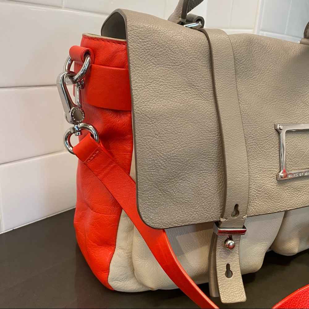 Marc By Marc Jacobs Werdie Color Block Satchel - image 3